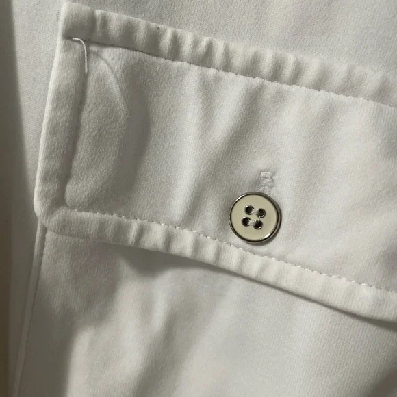 J. McLaughlin Classic White Button-Down Shirt - Picture 4 of 9